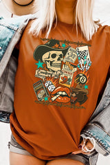 US3001P-E3096 Vintage Western Collage Graphic Plus Tee $16