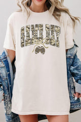5000-E3131 Football Game Day Camo Graphic Heavy Cotton Tee $9