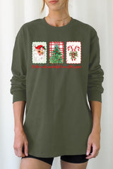 UL240P-E3201 Most Wonderful Time Graphic Plus Long Sleeve Tee $17