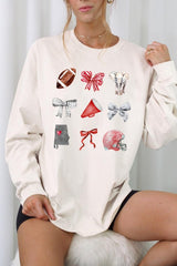 UL240P-E3076 Alabama Football Graphic Plus Long Sleeve Tee $17