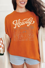 5000P-E3095 Howdy Desert Western Graphic Plus Heavy Cotton Tee $12.75