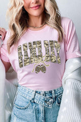 US3001P-E3131 Football Game Day Camo Graphic Plus Tee $16