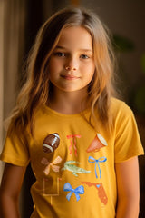 US3001Y-E3078Z Florida Football Kids Graphic Tee $11