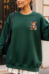 UL180-E3175 Christmas bear Graphic Sweatshirt $20