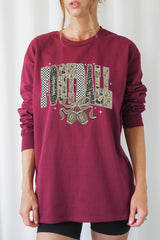 UL240P-E3132 Camo Football Graphic Plus Long Sleeve Tee $17