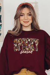 UL180-E3105 Spooky Season Halloween Graphic Sweatshirt $20