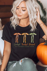 US3001P-E3111 Grateful Thankful Blessed Graphic Plus Tee $16