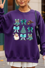 UL180P-E3180 Western Christmas Graphic Plus Sweatshirt $25