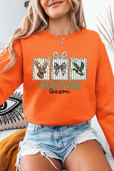 UL180-E3192 Deer & Duck Hunting Season Graphic Sweatshirt $20