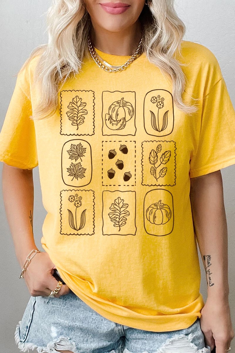 5000P-E3101 Autumn Graphic Plus Heavy Cotton Tee $12.75