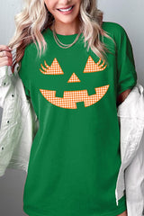 5000-E3148 Cute Pumpkin Halloween Graphic Heavy Cotton Tee $9