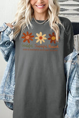 5000-E3165 Boho Fall Christian Graphic Heavy Cotton Tee $9