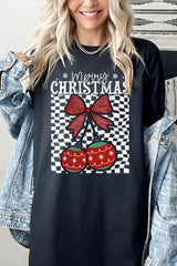 5000P-E3196 Cherry Ornament Christmas Graphic Plus Heavy Cotton Tee $12.75