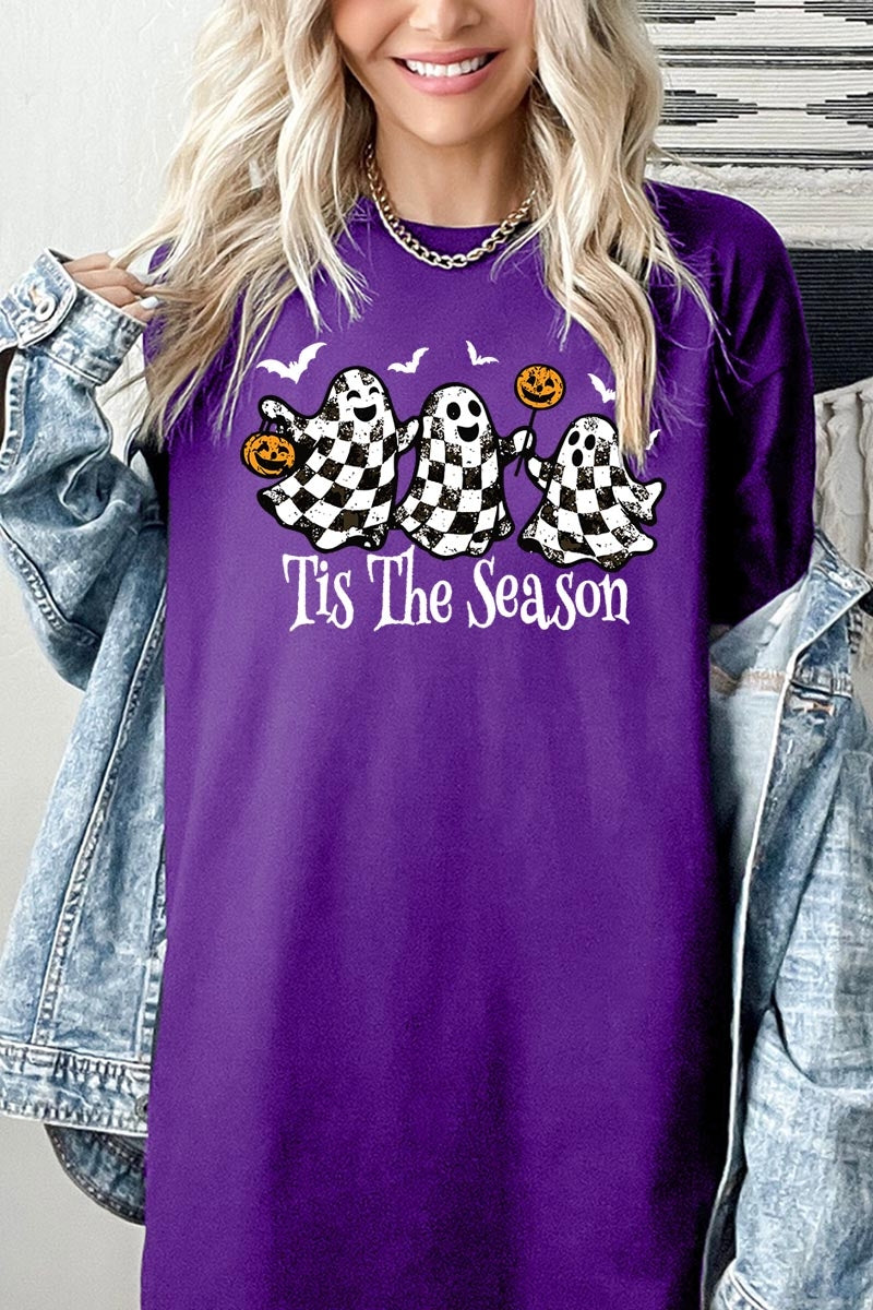 5000-E3124 Retro Ghosts Graphic Heavy Cotton Tee $9
