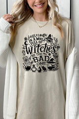 5000-E3139 In a World of Witches Graphic Heavy Cotton Tee $9