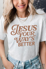 US3001-E3114 Christian Graphic Tee $12.5