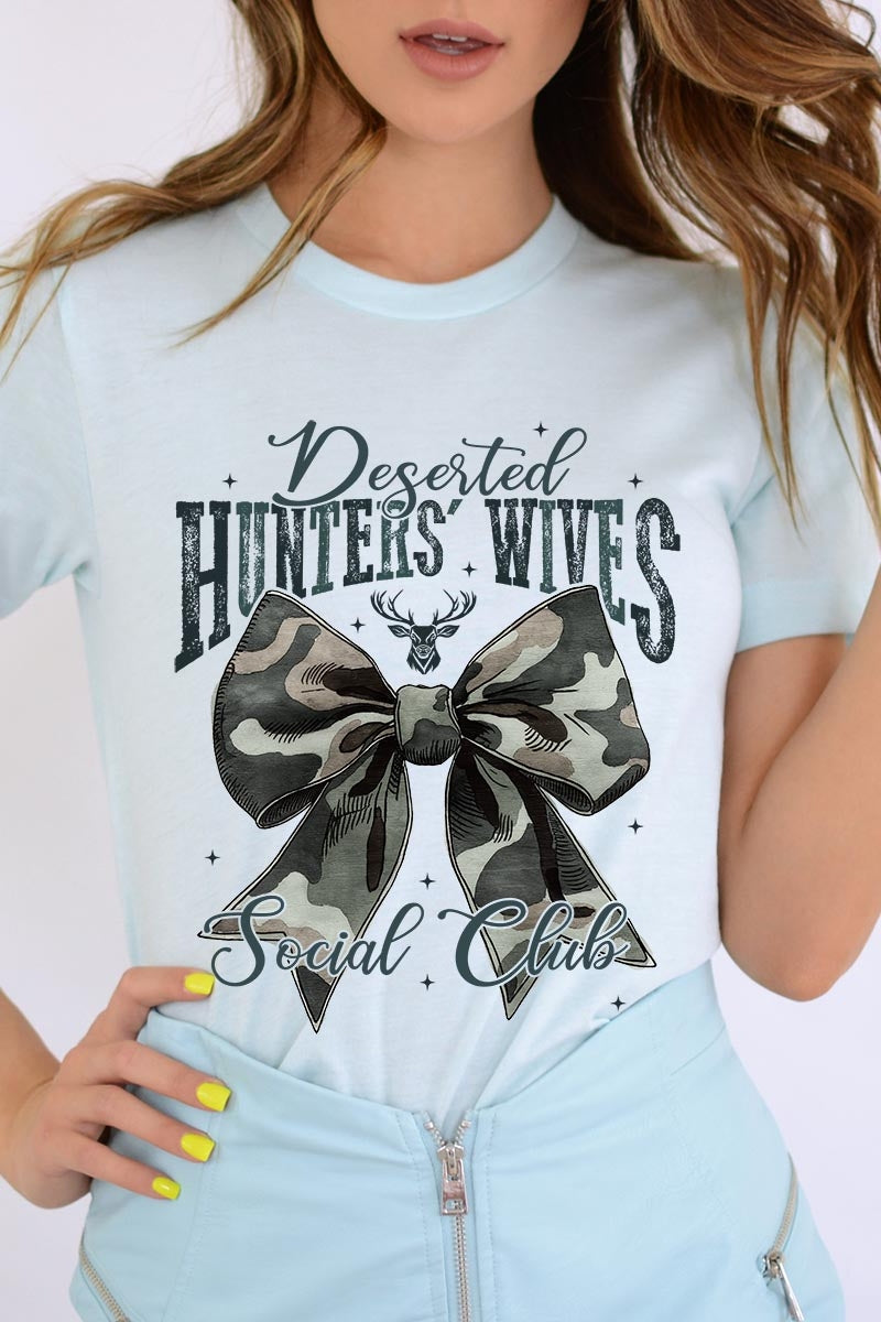 US3001P-E3193 Huntersu2019 Wives Social Club Graphic Plus Tee $16