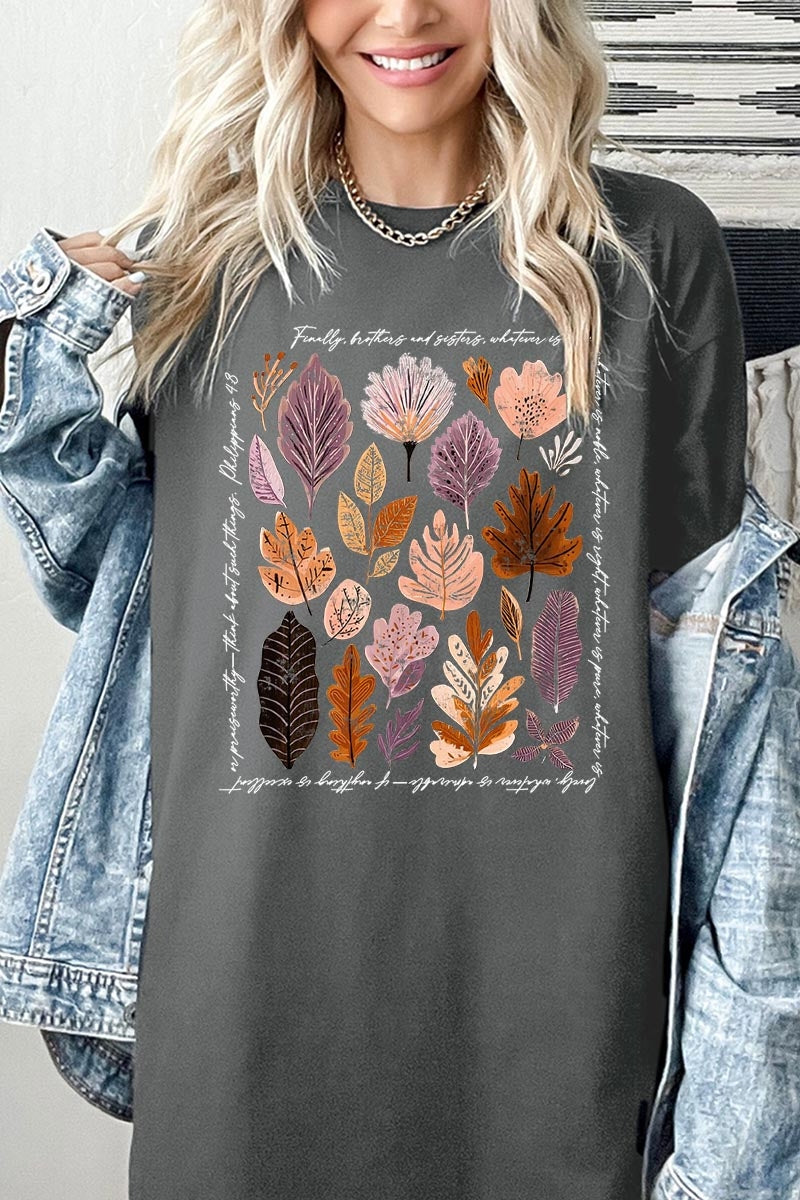 5000-E3147 Christian Fall Graphic Heavy Cotton Tee $9