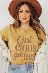 US3001P-E3102 Girl, Godu2019s Got This Graphic Plus Tee $16