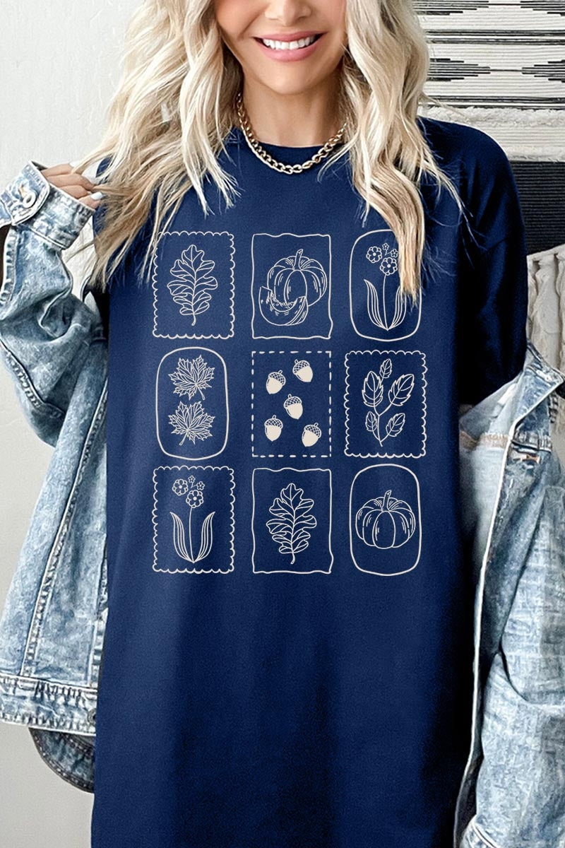 5000P-E3101 Autumn Graphic Plus Heavy Cotton Tee $12.75