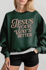 UL180-E3114 Christian Graphic Sweatshirt $20