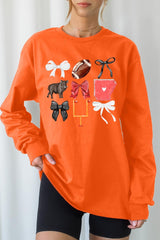 UL240-E3077 Arkansas Football Graphic Long Sleeve Tee $13.75