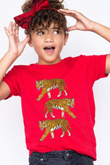 US3001Y-E3104Z Retro Tigers Kids Graphic Tee $11