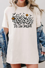 5000P-E3124 Retro Ghosts Graphic Plus Heavy Cotton Tee $12.75