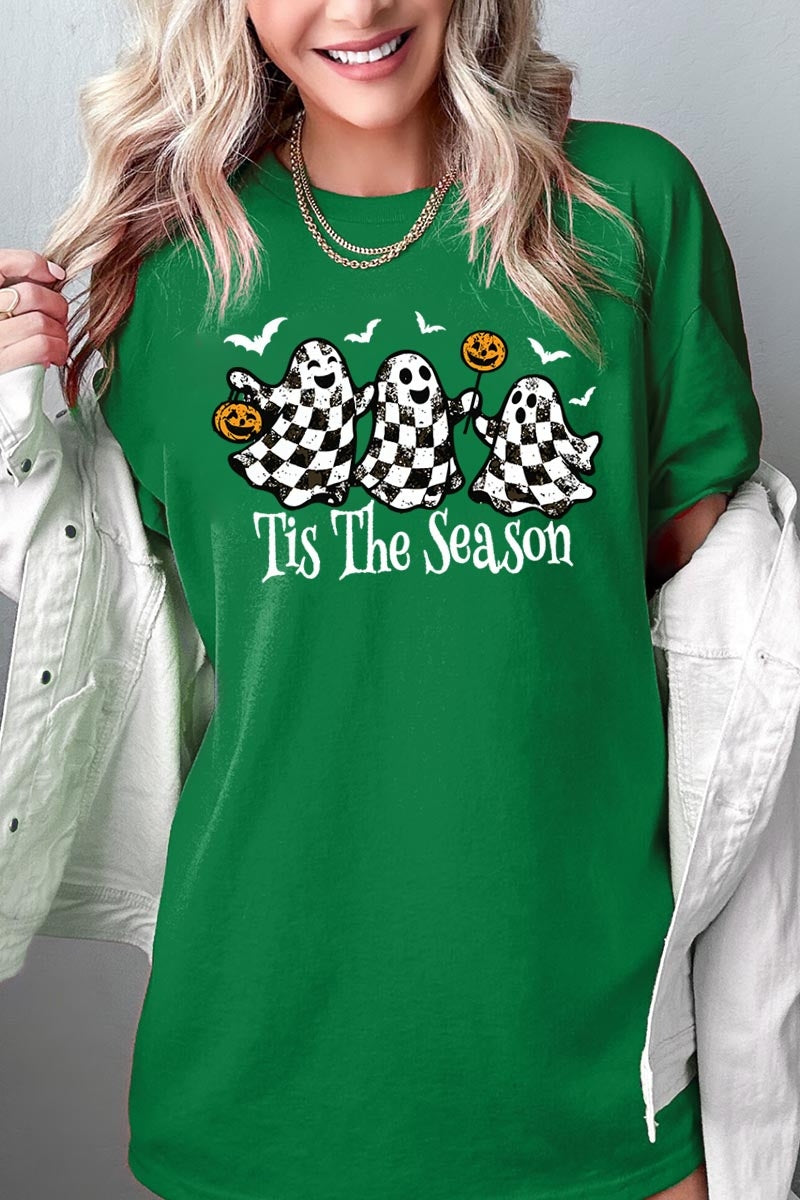 5000-E3124 Retro Ghosts Graphic Heavy Cotton Tee $9
