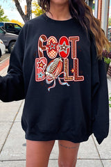 UL180P-E3053 Brushstroke Football Graphic Plus Sweatshirt $25