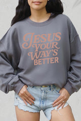 UL180-E3114 Christian Graphic Sweatshirt $20