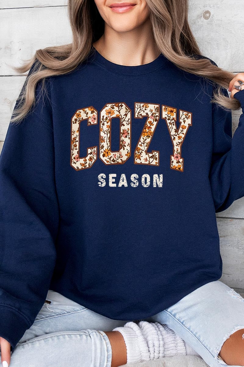 UL180-E3082 Cozy Season Graphic Sweatshirt $20