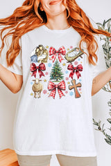 5000-E3219 Nativity Scene Christmas Graphic Heavy Cotton Tee $9
