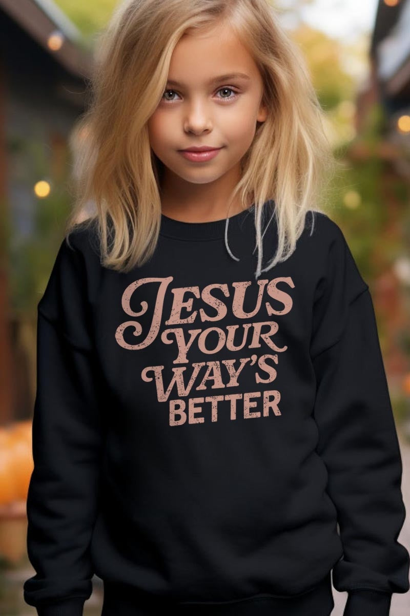 UL180B-E3114Z Christian Kids Graphic Sweatshirt $20