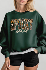 UL180-E3105 Spooky Season Halloween Graphic Sweatshirt $20
