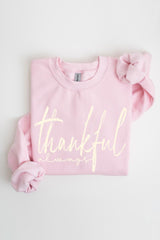 UL180-E3170 Thankful Graphic Sweatshirt $20