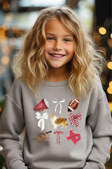 UL180B-E3079Z Texas Football Kids Graphic Sweatshirt $20