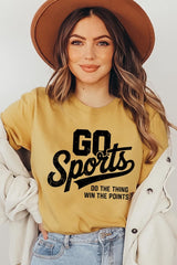 US3001-E3103 Go Sports Graphic Tee $12.5