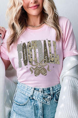 US3001-E3132 Camo Football Graphic Tee $12.5