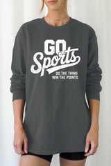 UL240P-E3103 Go Sports Graphic Plus Long Sleeve Tee $17