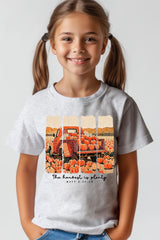 US3001Y-E3172Z Harvest Is Plenty Kids Graphic Tee $11