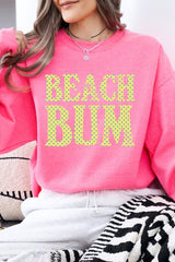 UL180-E3465 Beach Bum Dot Graphic Sweatshirt $20