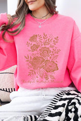 UL180-E3155 Neutral Thanksgiving Graphic Sweatshirt $20