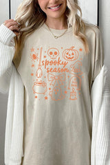 5000-E3141 Halloween Doodle Graphic Heavy Cotton Tee $9