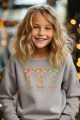 UL180B-E3111Z Grateful Thankful Blessed Kids Graphic Sweatshirt $20