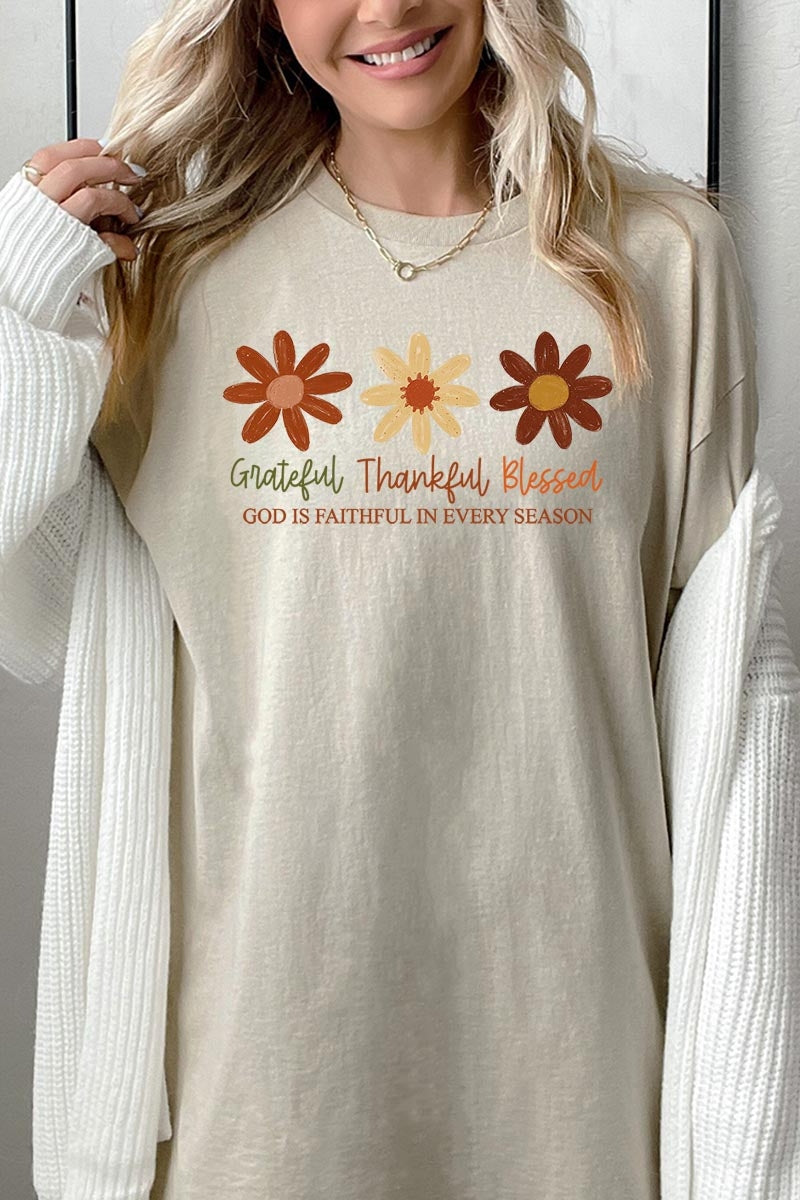 5000-E3165 Boho Fall Christian Graphic Heavy Cotton Tee $9