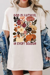 5000-E3171 Faithful In Every Season Graphic Heavy Cotton Tee $9
