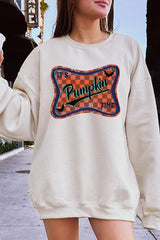 UL180-E3144 Itu2019s pumpkin time Graphic Sweatshirt $20