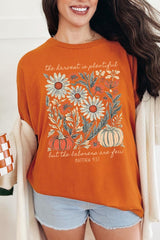 5000-E3173 Faith Harvest Graphic Heavy Cotton Tee $9