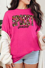 5000P-E3105 Spooky Halloween Graphic Plus Heavy Cotton Tee $12.75